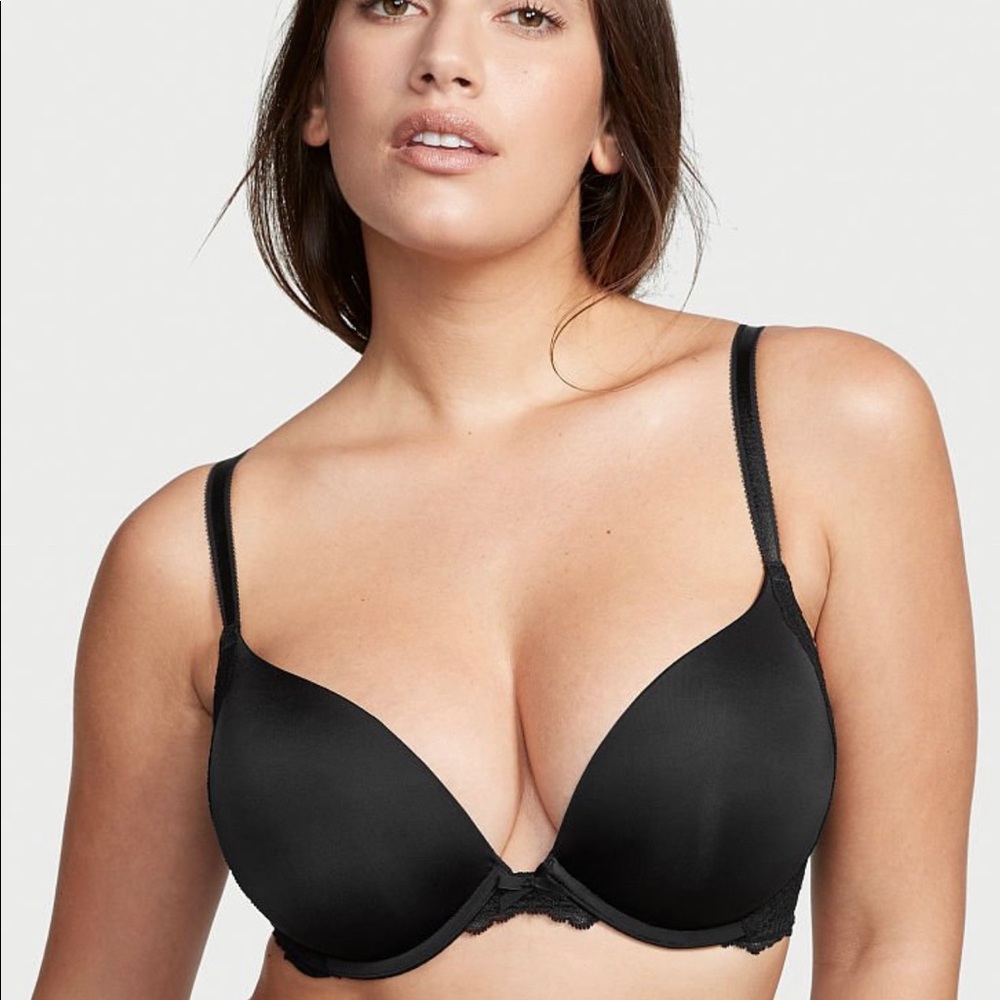 Victoria Secret Bra - Dream Angels- Black- Push up 36C new